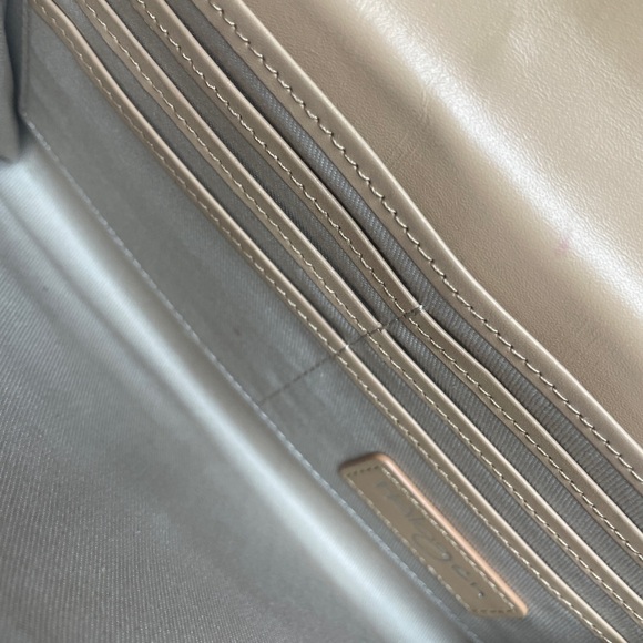 Halogen Pink/Taupe Leather Purse - Picture 6 of 7